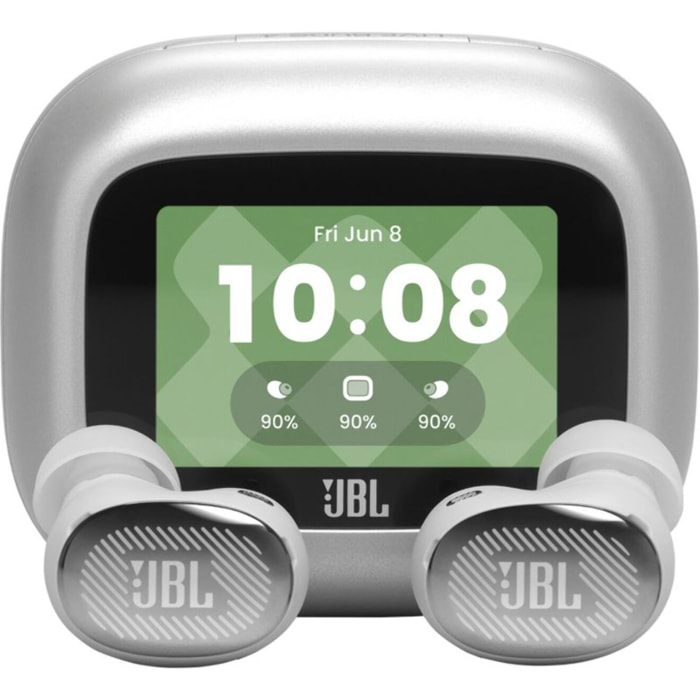 Ecouteurs JBL Live Buds 4 Argent