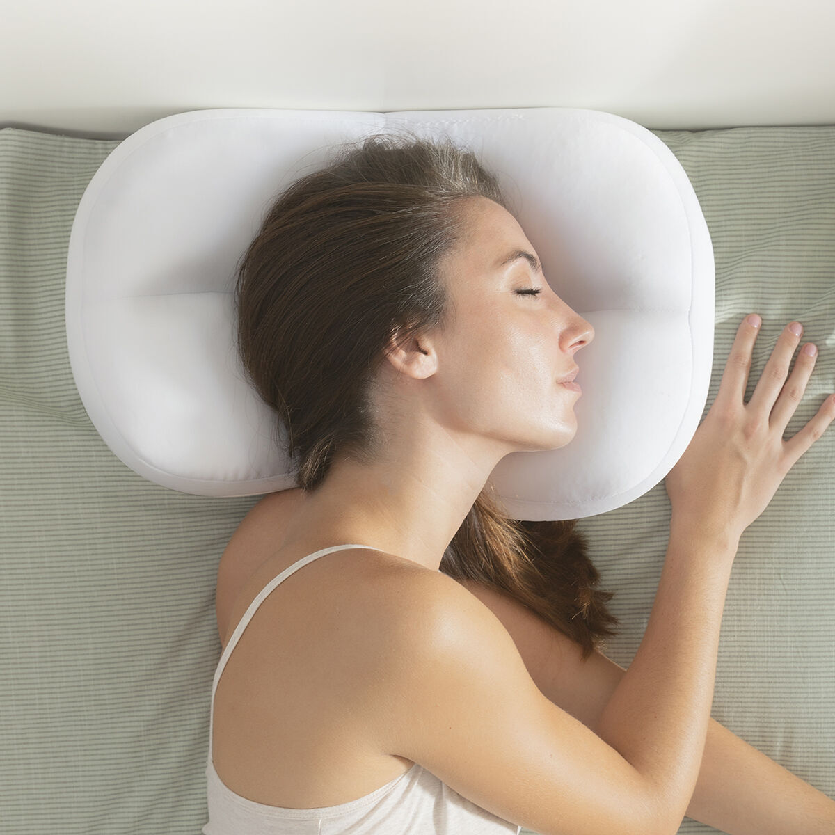 Almohada Nube 3D Antiarrugas Wrileep InnovaGoods - Blanco