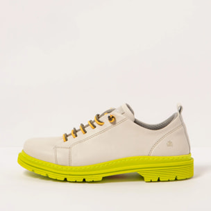 Zapatos 1897 NAPPA CREAM-PISTACHO/ BIRMINGHAM color Cream-pistacho