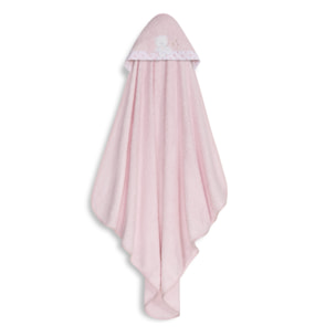 Capa Baño 1X1 Mod Osito Sentado Estrella+ Gorro Rosa