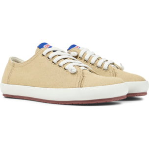 CAMPER Peu Rambla Vulcanizado - Zapatillas Mujer Beige