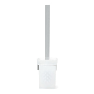 Simply S Brosse WC, chrome/verre dépoli (SATDSIMS37)