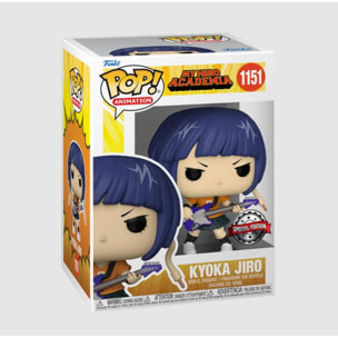 My Hero Academia Funko Pop! Animazione Vinile Figura Jirou con Chitarra 9 Cm