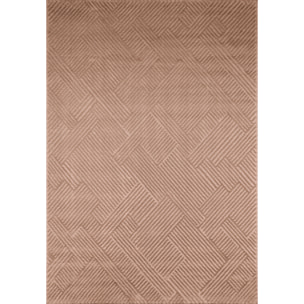BIANCA - Tapis intérieur poils en relief Mocca