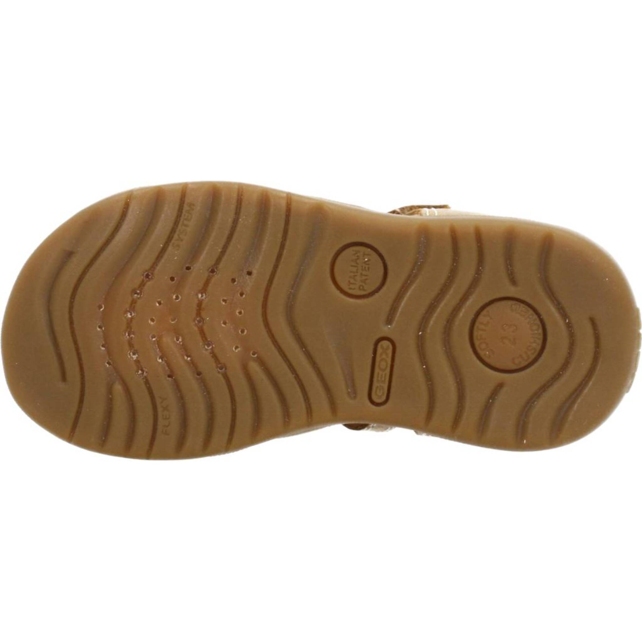 Sandalias Niño de la marca GEOX  modelo B SANDAL MACCHIA BOY MARRON
