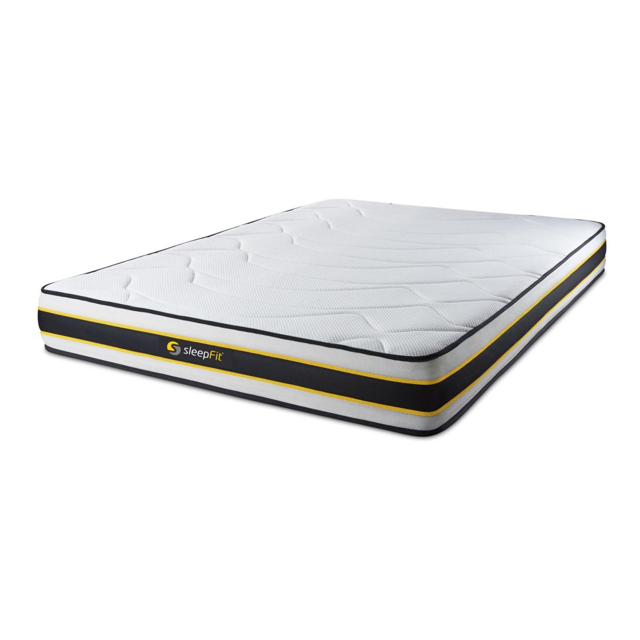 Matelas Hybride - Confort ferme et accueil ferme - 22 d'épaisseur, 3 zones de confort - Soutien point par point - 2 places