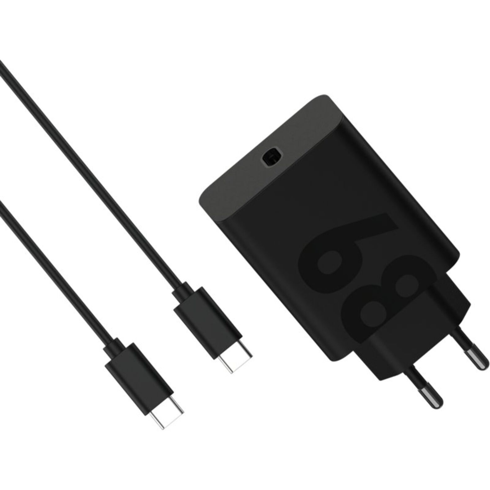 Chargeur + câble MOTOROLA 68W Noir