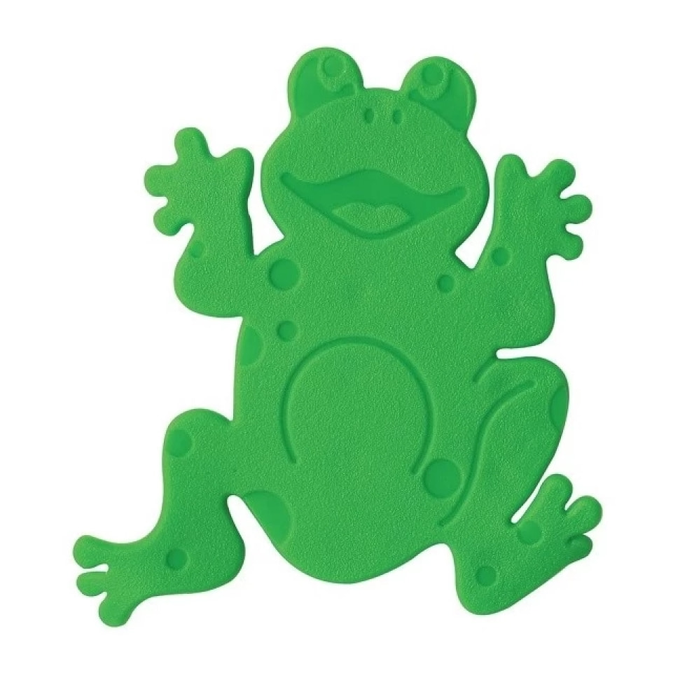 sticker figurine antidérapant de douche ou baignoire FROGTIME x6pcs  Vert Spirella