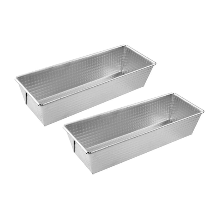 Lot de 2 moules à cakes Zenker Silver