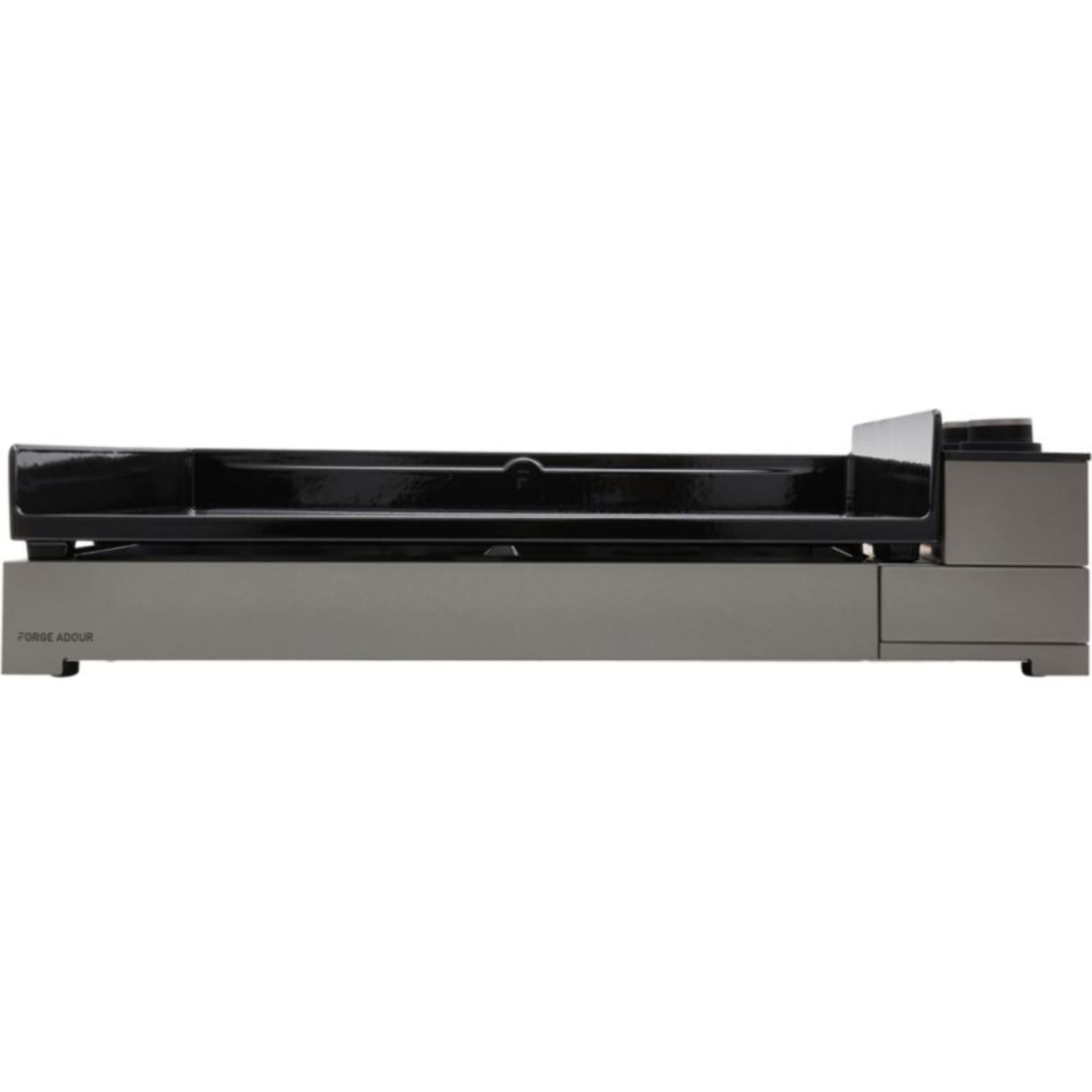 Plancha gaz FORGE ADOUR Premium Acier 75 NG noir gris 3 brûleurs à poser, 73.2x40.9 cm