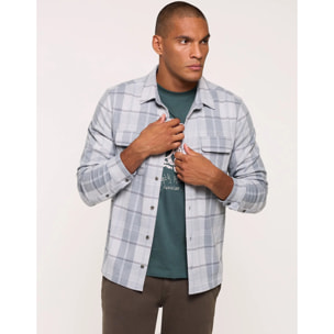 Sobrecamisa a Cuadros Gris - Sereno