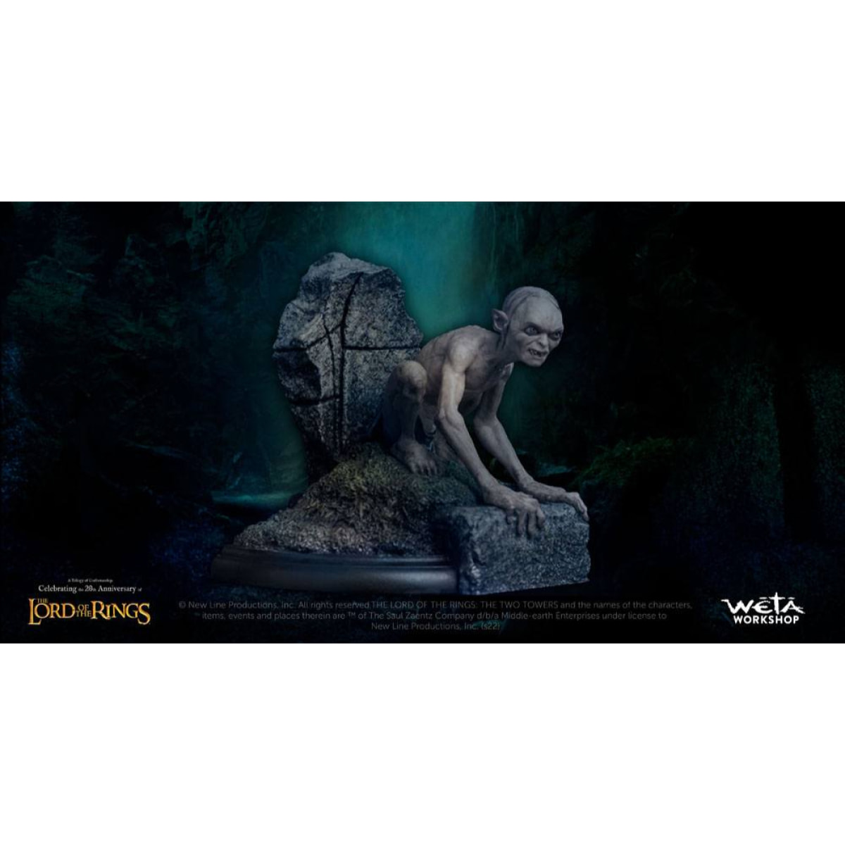 Il Signore Degli Anelli Mini Statua Gollum, Guide To Mordor 11 Cm Weta Workshop