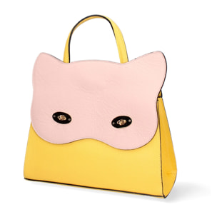 Borsa a mano da donna - Modello Arancia - 100% pelle - 32.0 x 28.0 x 13.0 cm