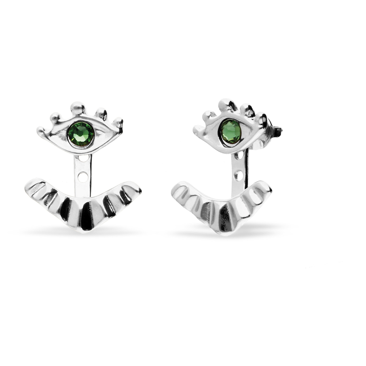 Pendiente SER INTUITIVA VERDE U