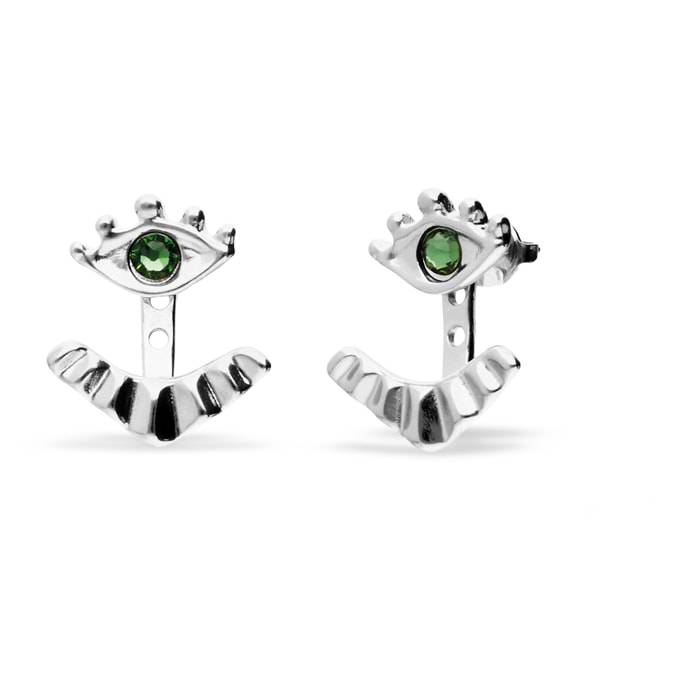 Pendiente SER INTUITIVA VERDE U