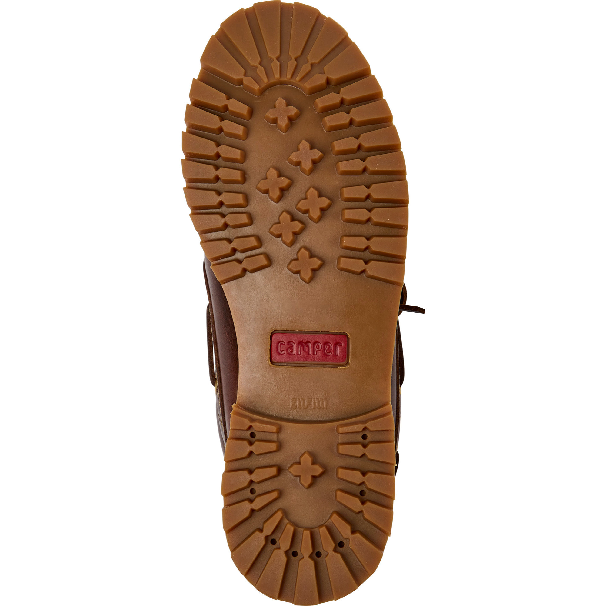 Scarpe stringate - CAMPER Nautico - Marrone - Pelle liscia