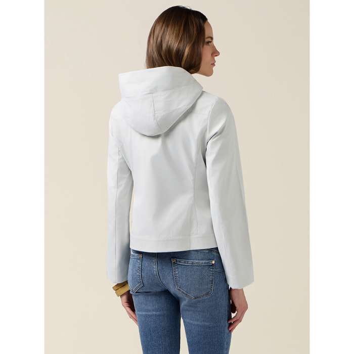 Oltre - Plumífero lightweight combinado - Blanco