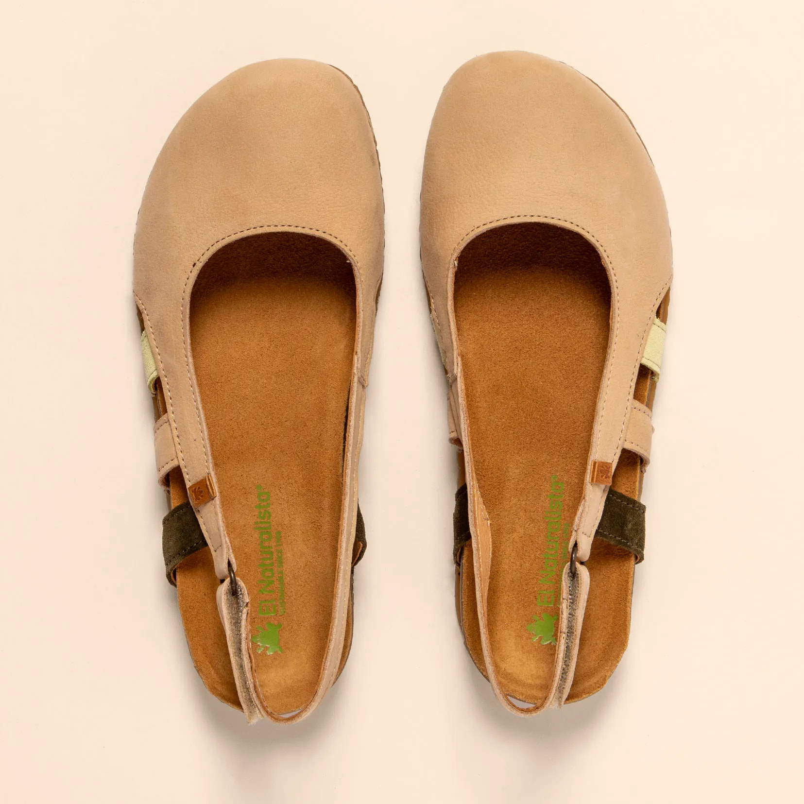 Sandalias N5817 NOBUCK LAVADO MULTI CREAM /PANGLAO color Multi cream