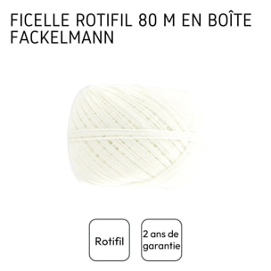 Ficelle de cuisine de 80 m Fackelmann