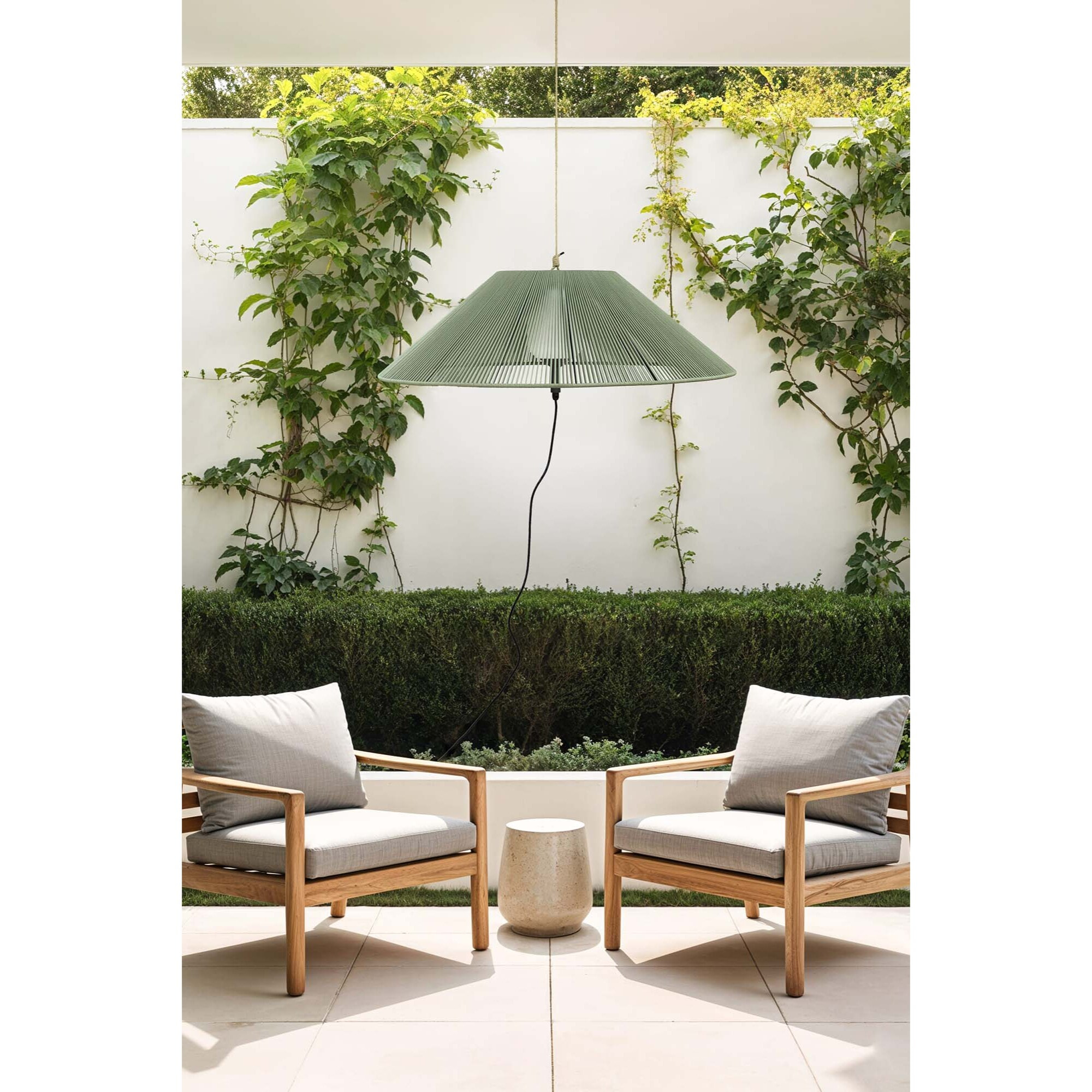 SAIGON OUT C100 Lampada portatile e sospensione verde oliva tappo del foro hole cap