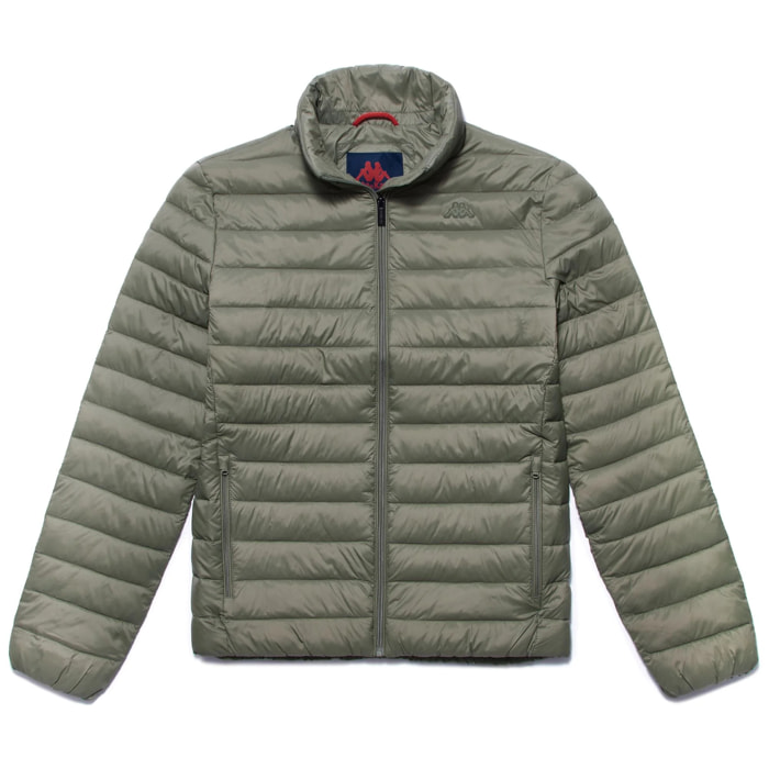 Kappa - Giacche Uomo Verde - Osral Soft Nylon