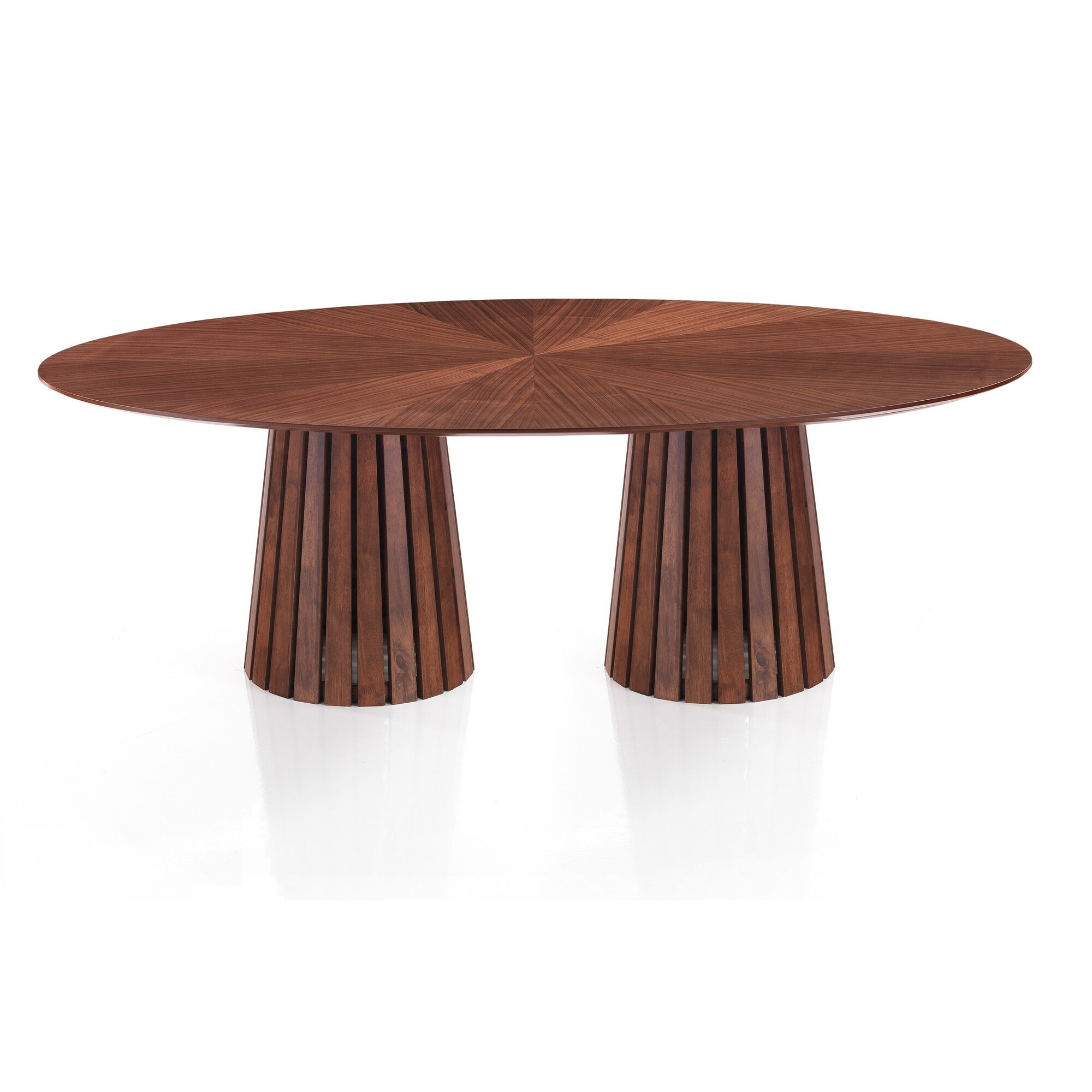 Tomasucci Table ovale VOLGA WALNUT