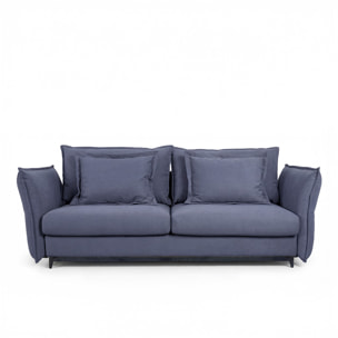 Canapé Tissu Droit Convertible Verduro - 3 Places