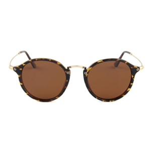 Gafas de Sol Sexton 2447-7 - BROWN Polarizadas de Metal Unisex 45 mm