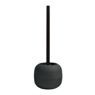 Brosse wc avec support GINO Noir MSV