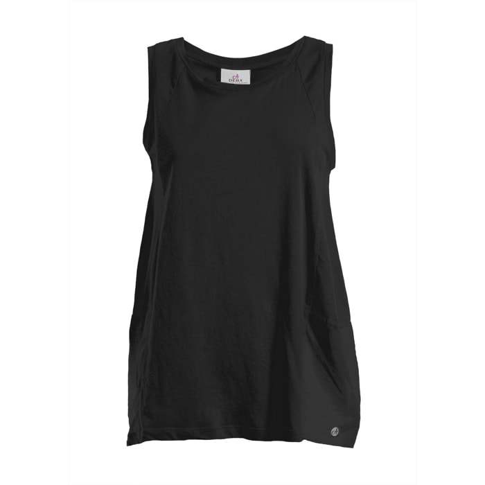 DEHA - Canottiera BALLOON TANK TOP in cotone per donna