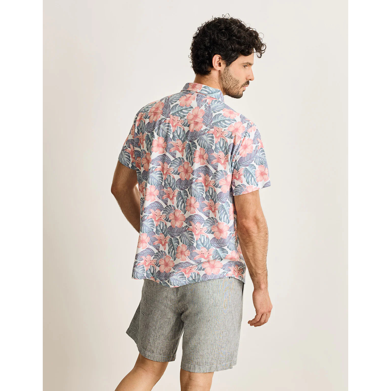 Camisa Manga Corta Azul - Thorned