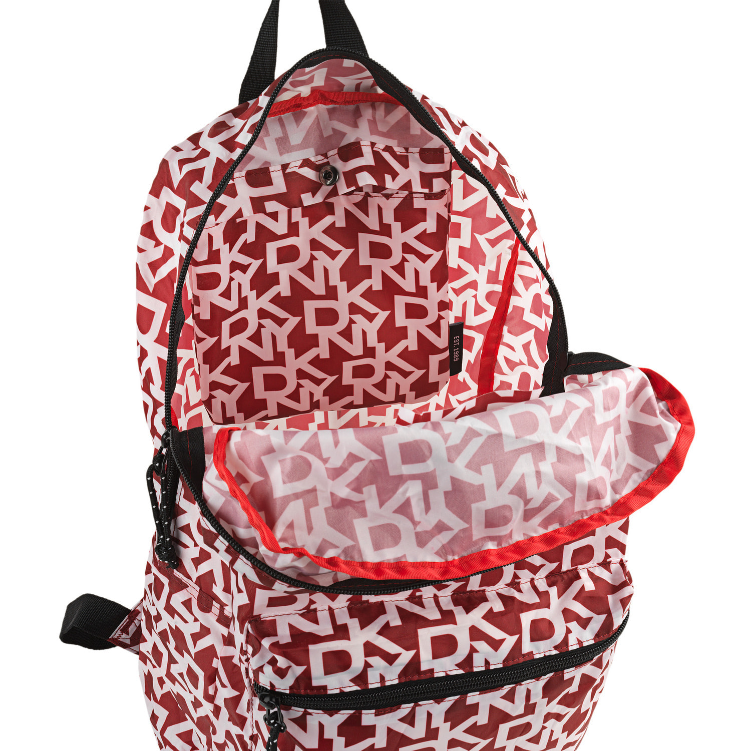 Mochila Casual/Ocio Dkny Dkny-928 Packable Red/White