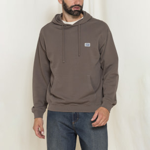 FELPA RELAXED FIT THE BLUE AGE CON CAPPUCCIO