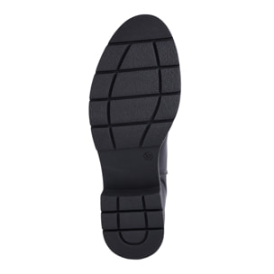 Stivaletti in pelle di vitello con fasce elastiche