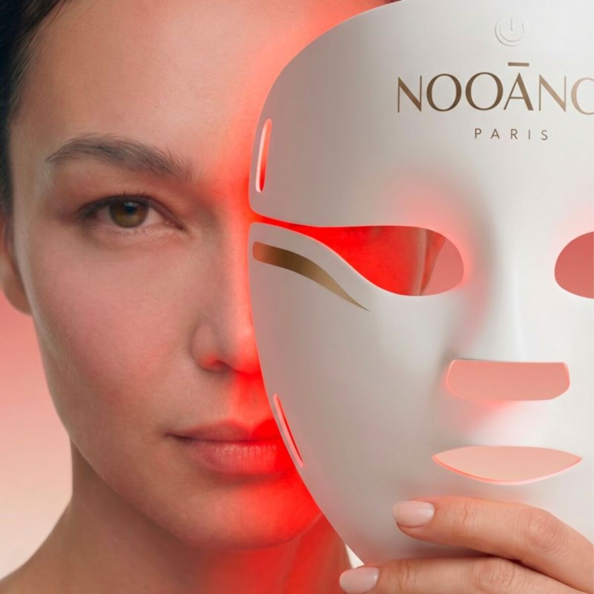 Masque LED NOOANCE Anti-Rides et Fermeté Aurion X252 + Sérum en brume Eclat Lumière inclus