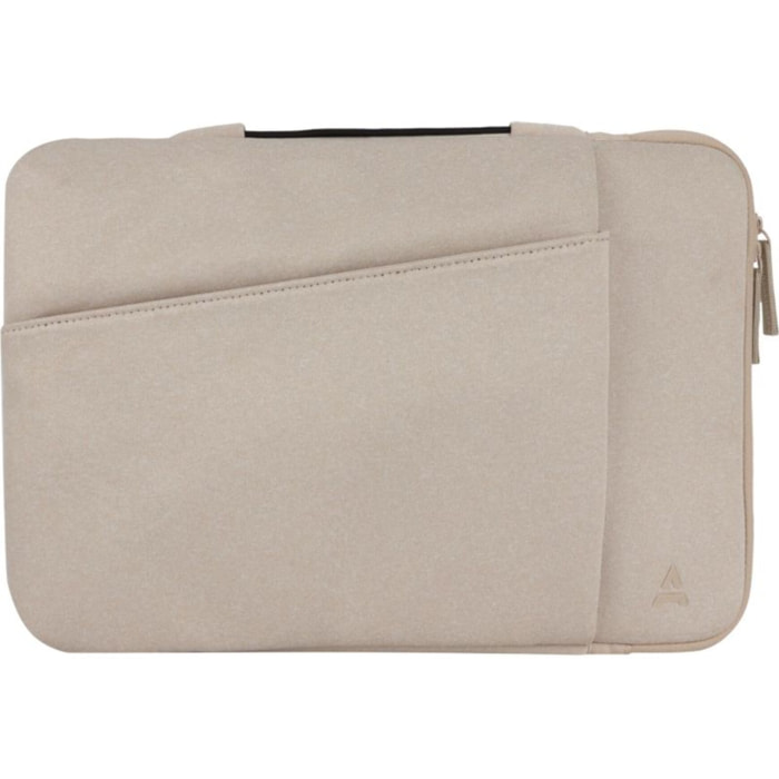 Housse ADEQWAT Pocket Sleeve 13-14 beige chiné