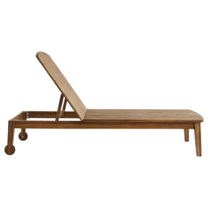 Bain de soleil en bois massif CANOPEE
