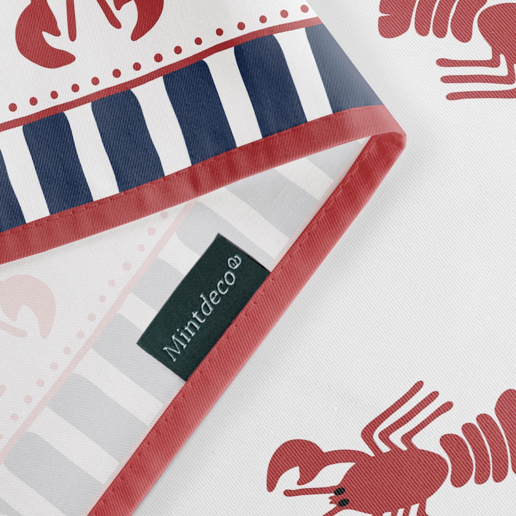 Nappe anti-taches TENACITAS BLEU - en 100 % coton