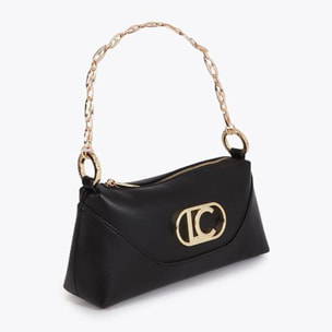 Borsa a tracolla con manico annodato e parte inferiore