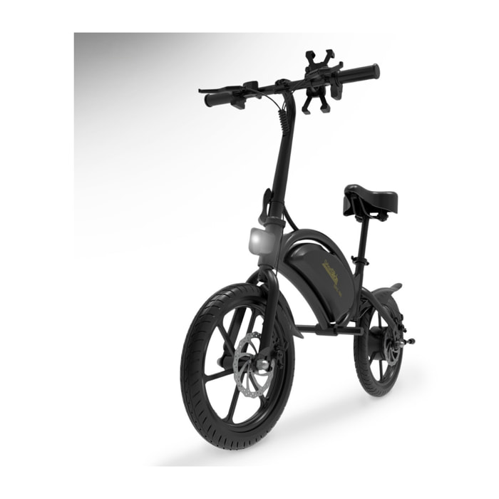 Draisienne Électrique Adulte E-bike 160 – Moteur 1100W - Autonomie Jusqu'a 25 km - Pneu 16" Gonflable - Batterie 42V/6Ah - Poids 18Kg