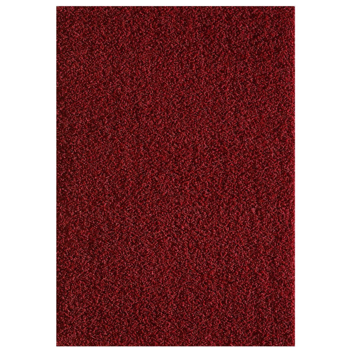 Tapis shaggy tissé motif uni DOSU