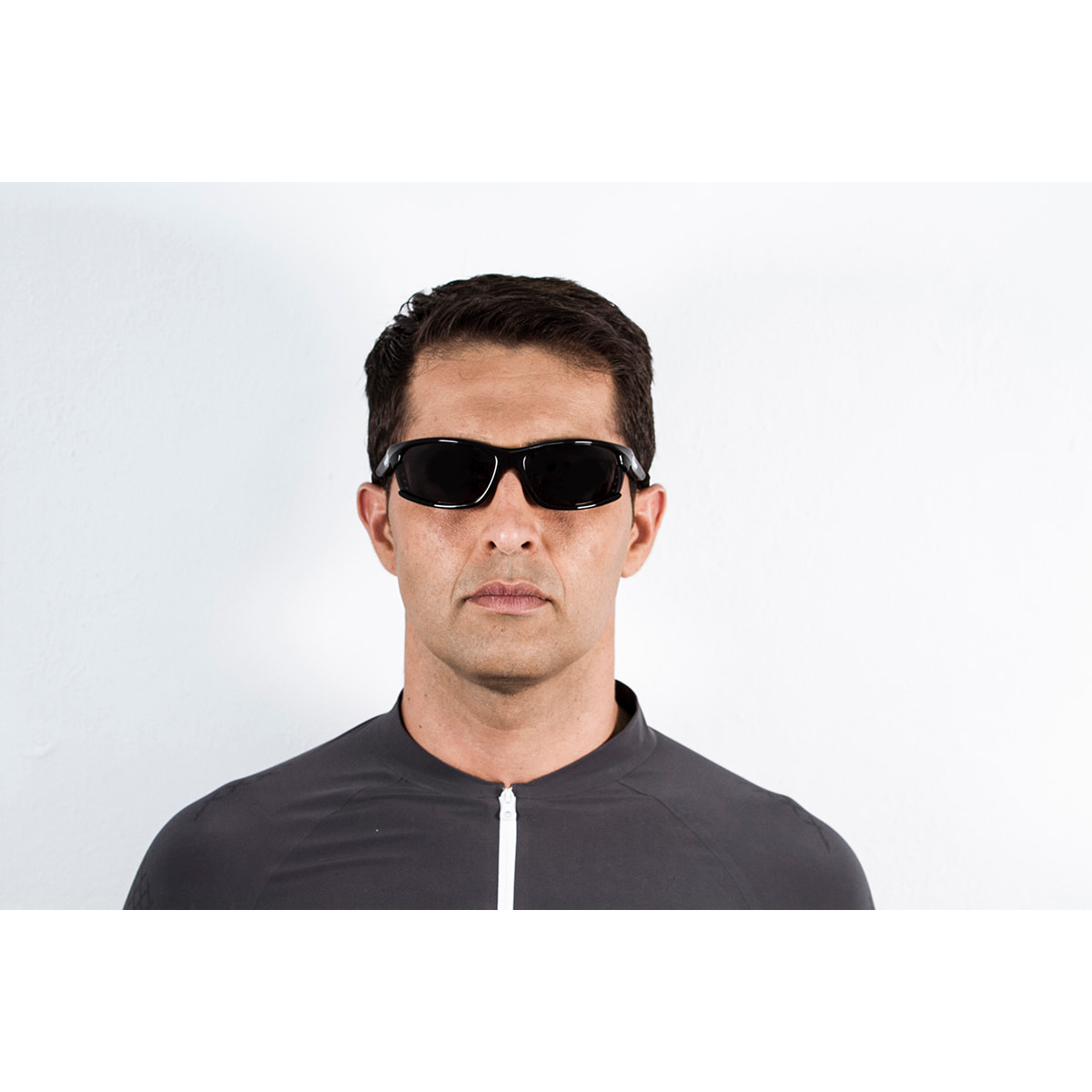 Gafas de deportes acuáticos OCEAN CYPRUS - Negro brillante / Ahumada