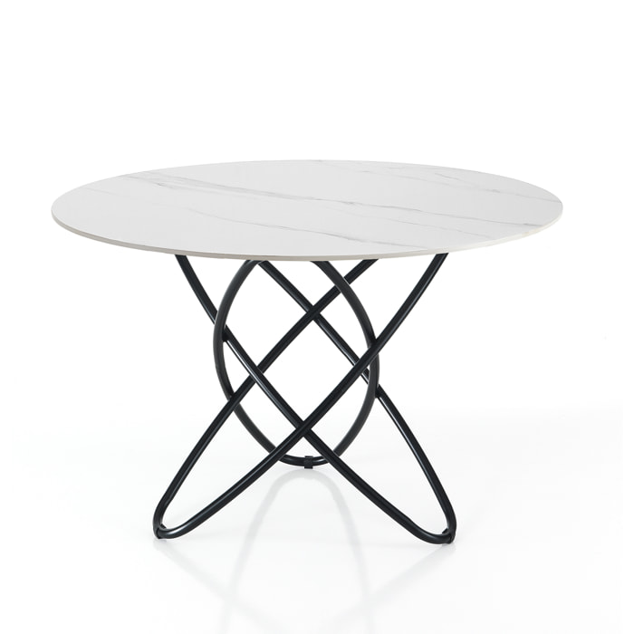 ORESTELUCHETTA Tavolo ROCKFORD WHITE MARBLE