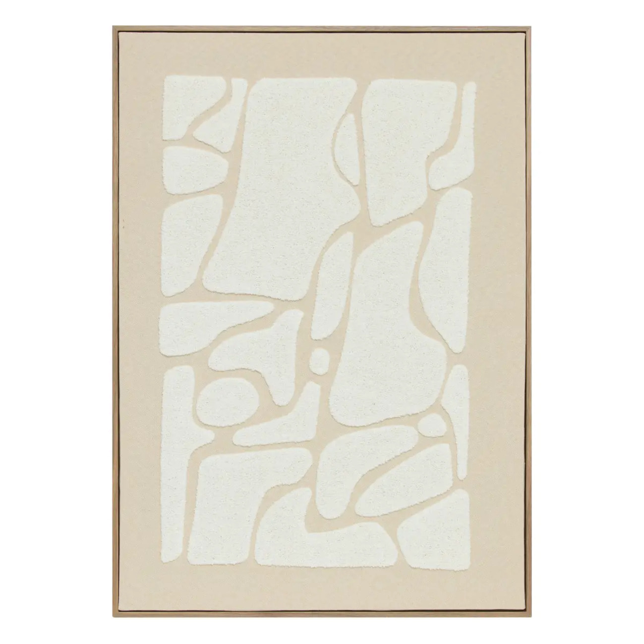 Toile 3D Ziad beige 50x70cm