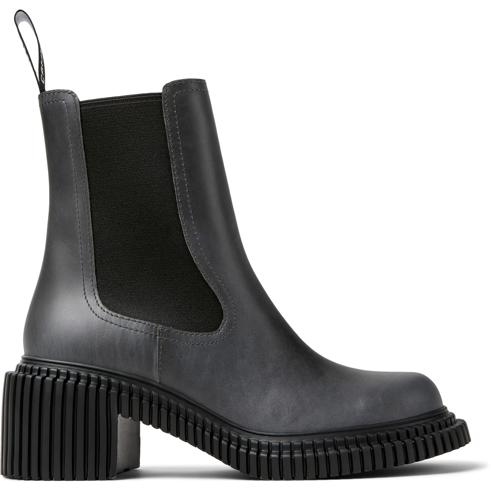 Stivaletti - CAMPER Pix London - Grigio - Pelle liscia