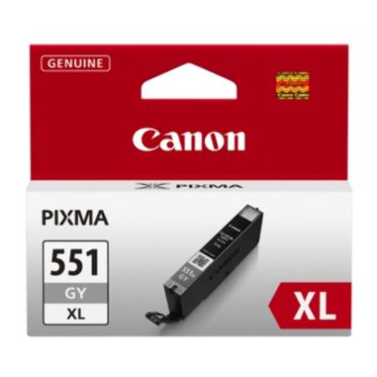 Cartouche d'encre CANON Originale CLI-551 XL Grise Haute Capacité - 6449B001