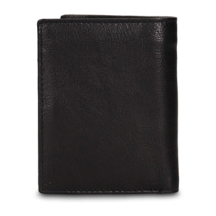 Portafoglio uomo in vera pelle - Modello Erewhon Nova - Casual - 8.0 x 10.0 x 1.0 cm