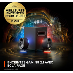 Enceinte PC STEELSERIES ARENA 7 - BLACK