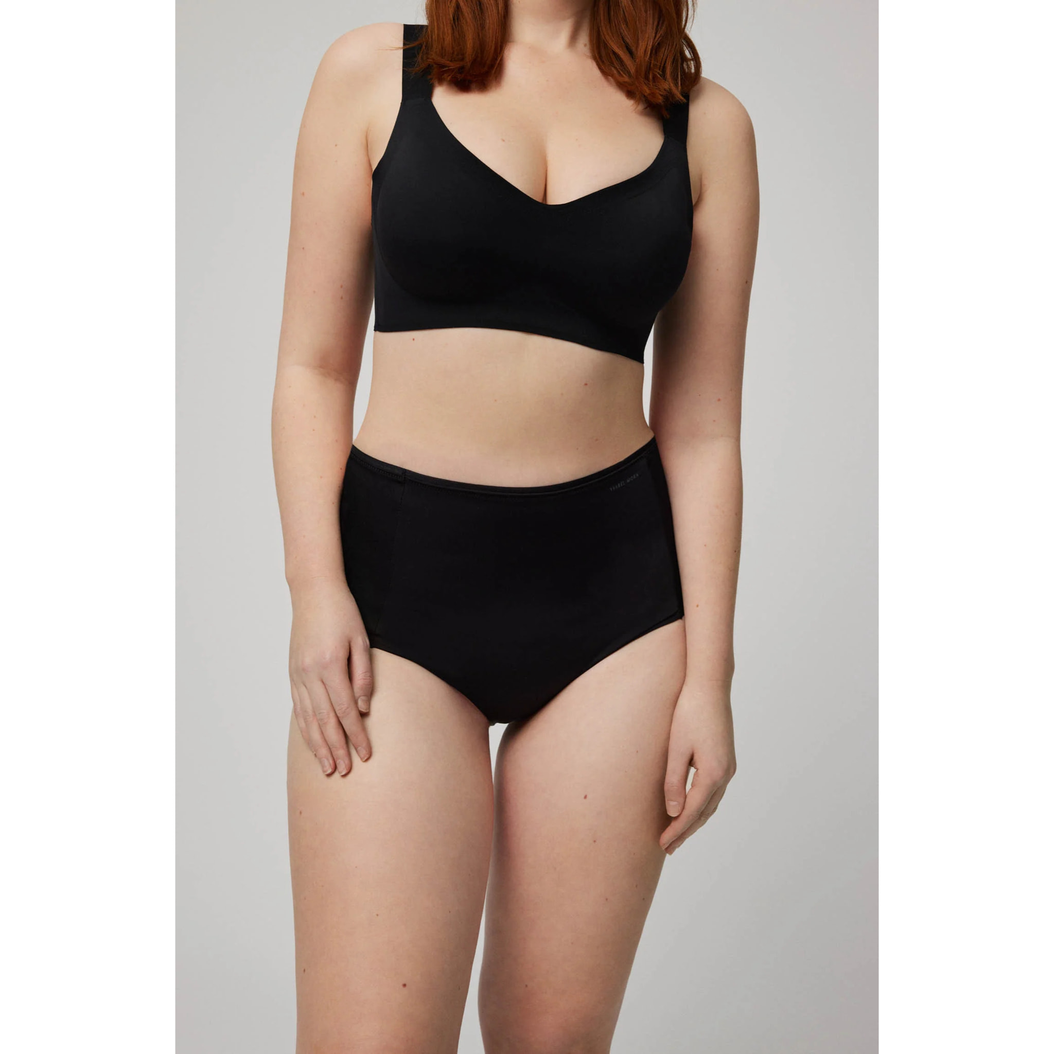 Mutandina alta da control nera