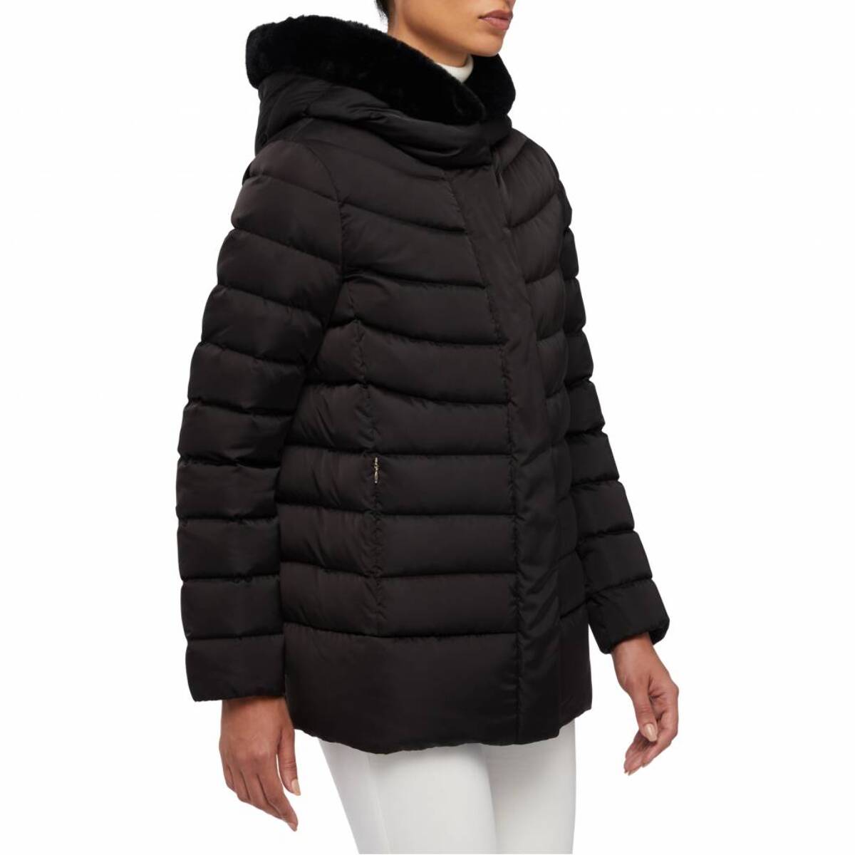 Abrigos Mujer de la marca GEOX  modelo W CHLOO NEGRO